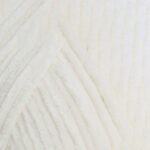 Пряжа Himalaya Dolphin Baby 80308 молочного кольору — купити плюшеву пряжу в Києві