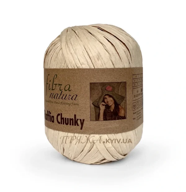 Рафія Київ Fibranatura Raffia Chunky