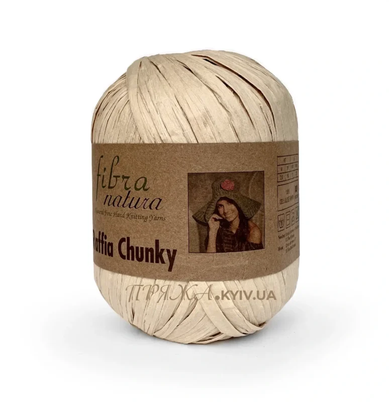 Рафія Київ Fibranatura Raffia Chunky