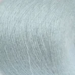 Кідмохер на шовку сіро-блакитний KID Silk 911074 - Бобінна пряжа Італія купити в магазині пряжі на Подолі