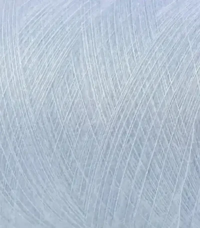 Бобінна пряжа кідмохер на шовку Manifattura Sesia Vivienne 1115 ніжно блакитний. Сесія Вівєн купити в магазині пряжі в Києві на Подолі