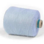 Бобінна пряжа кідмохер на шовку кідмохер Manifattura Sesia Vivienne 1115 н іжно блакитний, магазин пряжі на Подолі в Києві