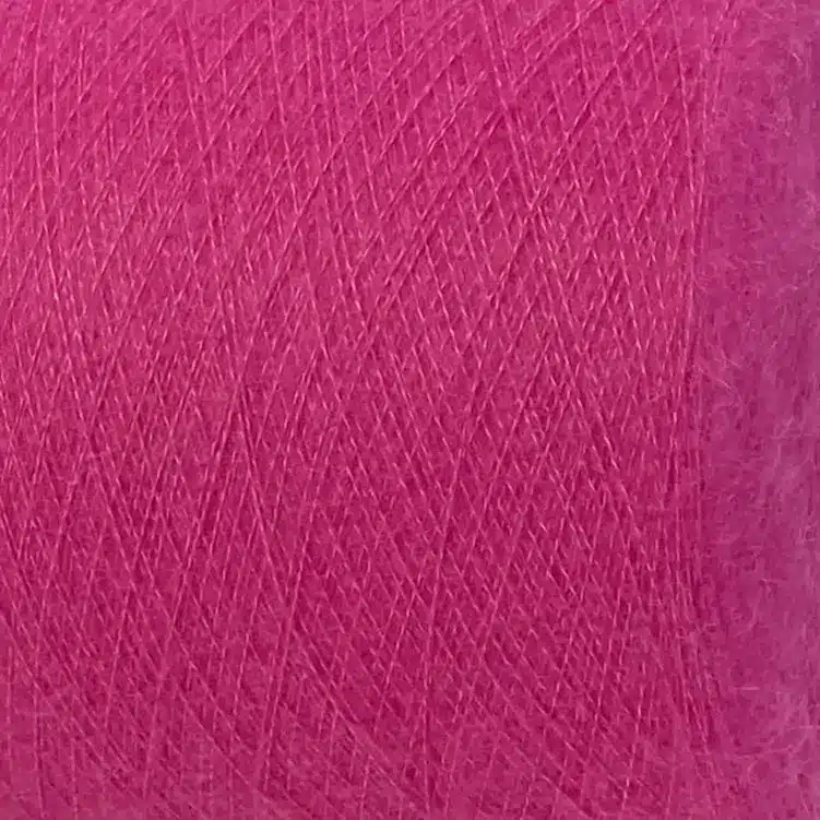 кідмохер на шовку Італія Filamore KID Silk 9046 фуксія - Бобінна пряжа Київ, купити в магазині пряжі на Подолі
