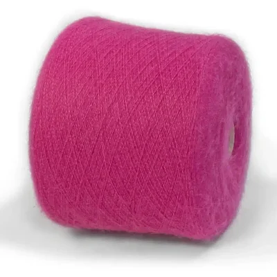 кідмохер Італія Filamore KID Silk 9046 фуксія - купити італійську бобінну пряжу кідмохер на шовку в Києві