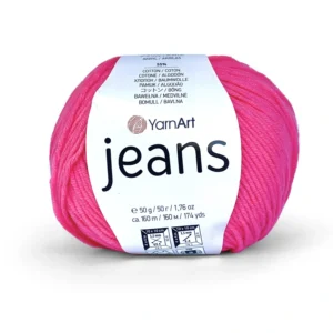 Yarnart Jeans 59 фуксія