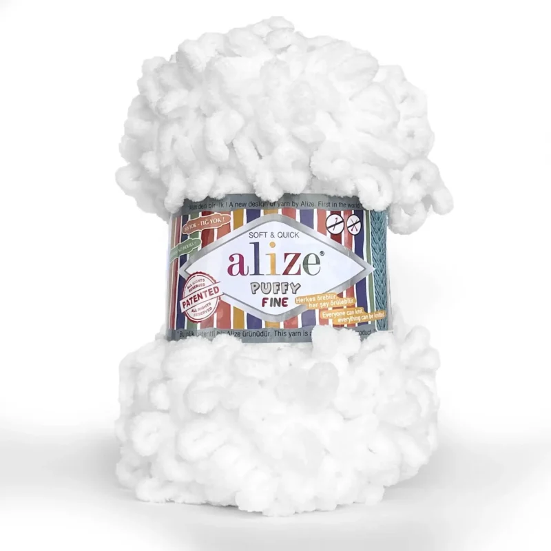 купить пряжа alize puffy fine 55