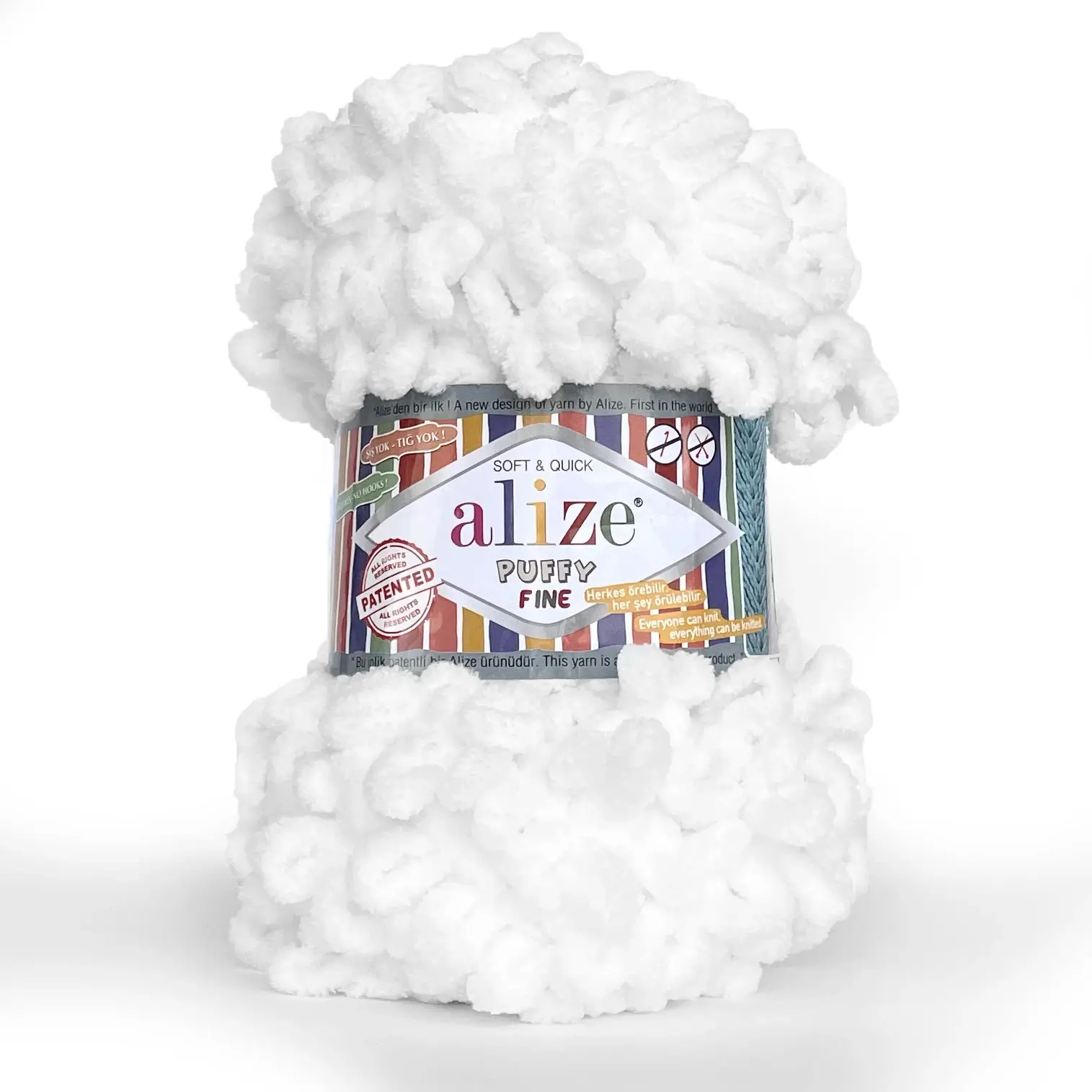 Alize Puffy 55 купить пряжа alize puffy fine 55
