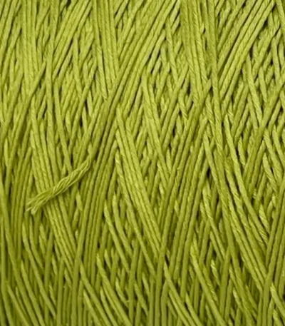 Пряжа мерсеризована бавовна купити Київ - колір лайм