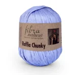 Пряжа рафія Фібранатура -Fibranatura Raffia Chunky 114-11 блакитний