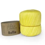 Пряжа FibraNatura Raffia купити Київ- 116-18 жовтий
