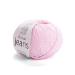 Пряжа YarnArt Jeans 18 пильно рожевий — купити в Києві в магазині пряжі на Подолі. Ярнарт Джинс для іграшок і в'язання одягу. Склад: 55% бавовна, 45% поліакрил