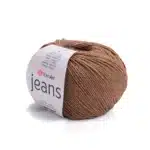 yarnart jeans 40 коричневий купити Київ