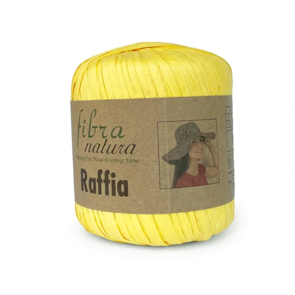 Пряжа Raffia FibraNatura купити Київ- 116-18 жовтий