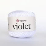 Пряжа Yarnart Violet 1000 білосніжний -Ярнарт Віолет купить