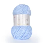 Розпродаж пряжі Київ купить Пряжа Wolans Bunny Baby 100-11 блакитний