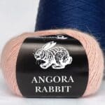 пряжа ангора 70 -Andriano Angora Rabbit 92-12 рожева пудра