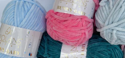 Wolans Bunny Baby плюшева пряжа 100 г 120 м купити в Києві