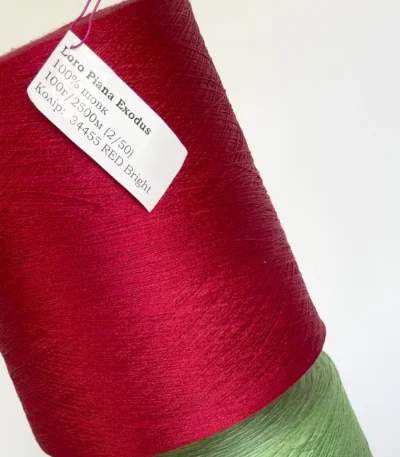 Шовк Loro Piana Exodus 34455 червоний