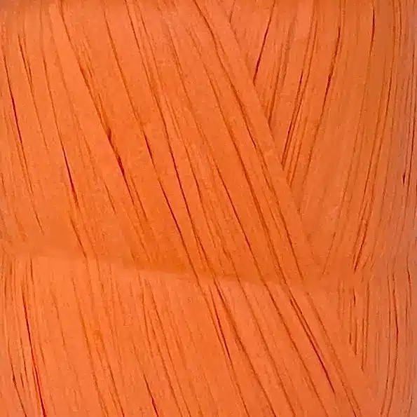 Пряжа рафія Fibranatura Raffia 116-19 помаранчевий