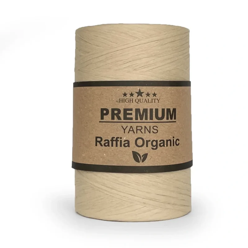 Пряжа рафія це 100% натуральна пряжа Raffia Organic 31 колір темна солома купить Київ