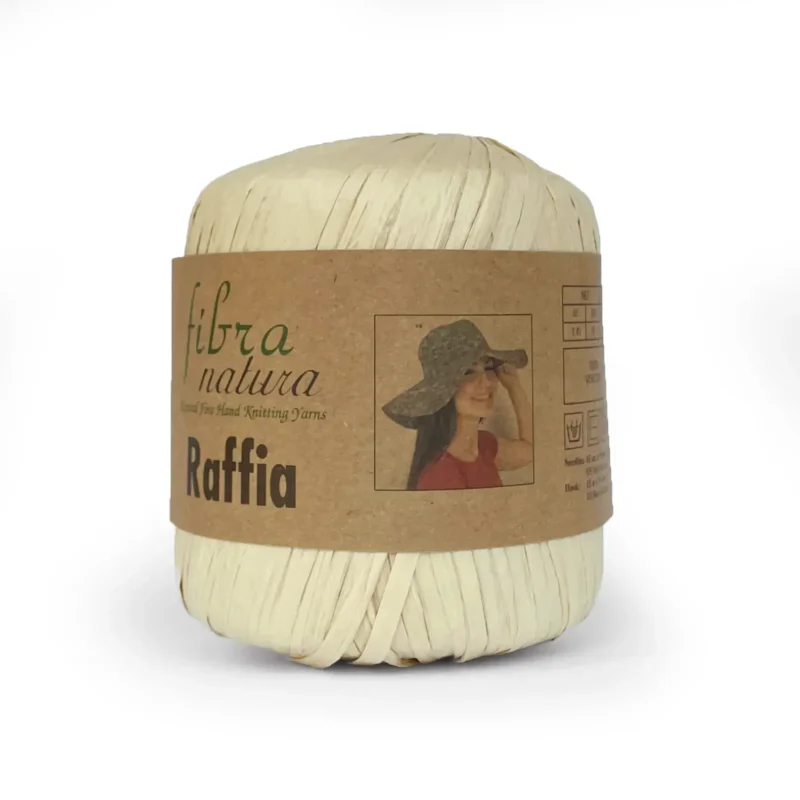 Пряжа рафія купити Київ Fibranatura Raffia 116-02 соломка