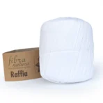 Пряжа fibranatura raffia 116-01 купити Київ біла