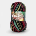 Шкарпеткова пряжа Nako Boho 82455 купити в магазині пряжі в Києві за адресою м Київ Хорива 1 А (на Подолі)