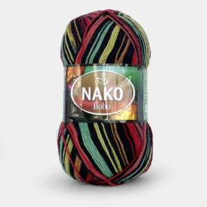 Шкарпеткова пряжа Nako Boho 82455 купити в магазині пряжі в Києві за адресою м Київ Хорива 1 А (на Подолі)
