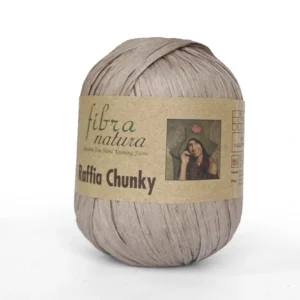 Raffia Chunky Fibranatura 114-20 сіро-бежевий — купити в магазині пряжі Київ Поділ