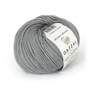 Пряжа Gazzal Baby Cotton XL 3430 сірий — 50% бавовна, 50% акрил, купити в магазині пряжі Київ, вул. Хорива 1А, палітра кольорів