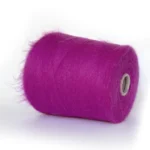 Бобінна пряжа Кідмохер Ilaria Aurora 5020 орхідея— купити в Києві в магазині пряжі на Подолі, склад: 67% суперкідмохер, 5% вовна, 28% поліамід