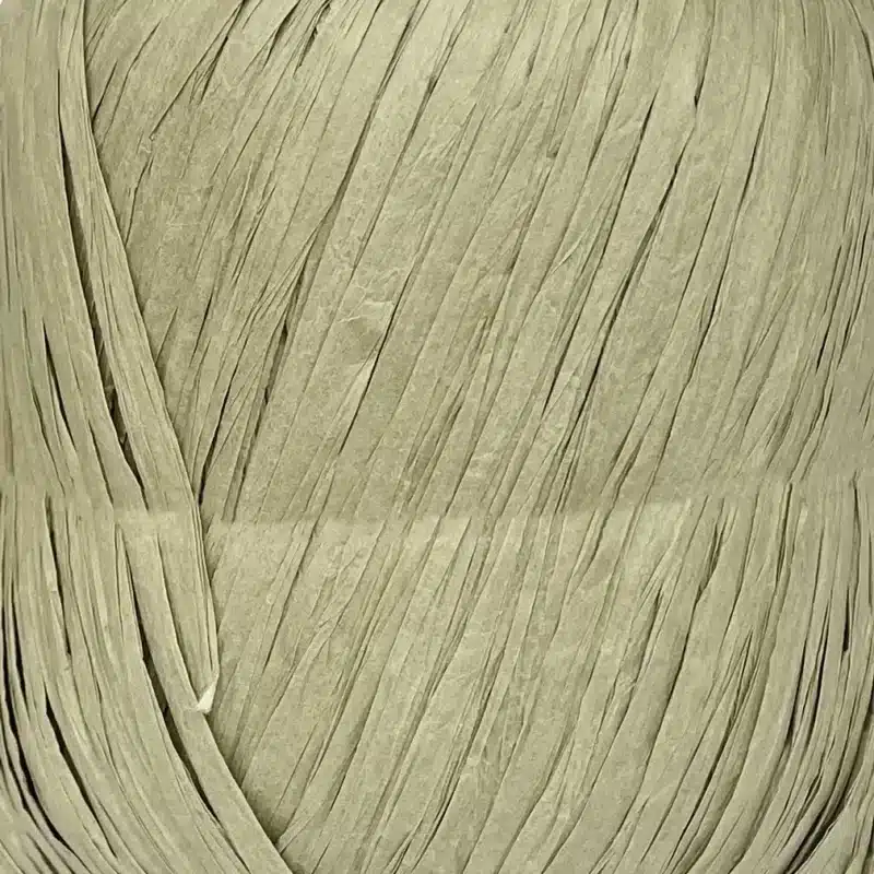 Пряжа для сумок рафія оливкового кольору — Fibranatura Raffia Chunky 114-15