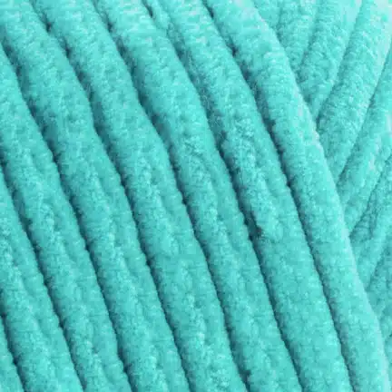 Плюшева пряжа Alize Velluto 490 тіффані, 100% мікрополіестер, 100 г / 68 м — купити в Києві, пряжа для іграшок і пледів