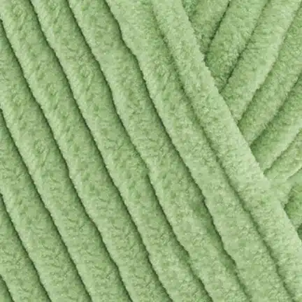 Плюшева пряжа Alize Velluto 103 світло зелений колір, 100% мікрополіестер, 100 г / 68 м — купити в магазині пряжі Київ, вул. Хорива 1 А