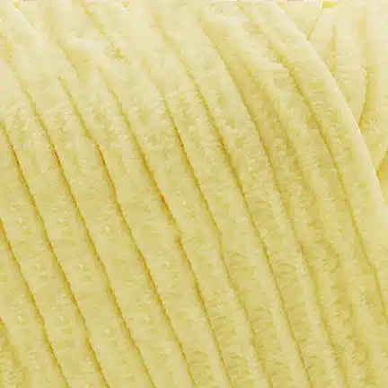 Плюшева пряжа Alize Velluto 13 ніжно-лимонний колір, 100% мікрополіестер, 100 г / 68 м — купити в магазині пряжі Київ, вул. Хорива 1 А