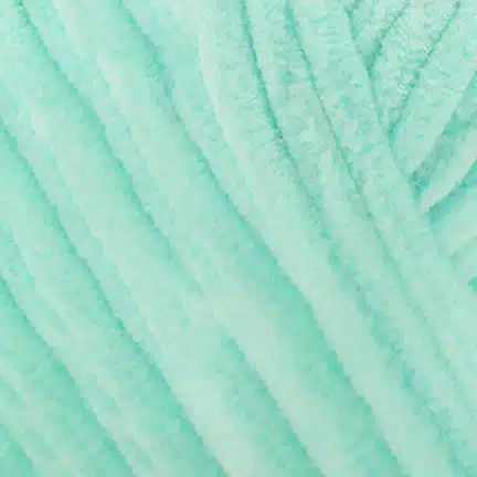 Плюшева пряжа Alize Velluto 19 ментол, 100% мікрополіестер, 100 г / 68 м — купити в Києві, пряжа для іграшок і пледів