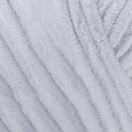 Плюшева пряжа Алізе Велюто / Alize Velluto 416 перлино сірий, 100% мікрополіестер, 100 г / 68 м — купити в магазині пряжі Київ, вул. Хорива 1 А