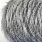 Італійська бобінна пряжа кід мохер в стилі Missoni біло-сірий, Ilaria Aurora 006533. Доступна в Києві на Подолі – магазин пряжі, вул. Хорива 1А