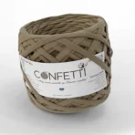 Трикотажна пряжа Confetti капучіно 7–9 мм синій волошковий колір ❗ 120 м ✓Виробник: Україна 100% коттон ✓ Ідеальна для сумок і декору. Трикотажна пряжа купити в Україні, в магазині пряжі на Подолі за адресою Київ, Хорива 1 А
