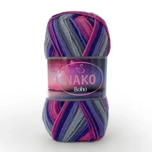 Шкарпеткова пряжа Нако Бохо Nako Boho 82437 Soul Space — ідеальна для в’язання носків, Superwash, 75% вовна купити в магазині пряжі на Подолі, адрес Київ, Хорива 1 А