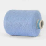 Бобінна пряжа кідмохер на шовку блакитний кідмохер Manifattura Sesia Vivienne 1234 магазин пряжі на Подолі в Києві