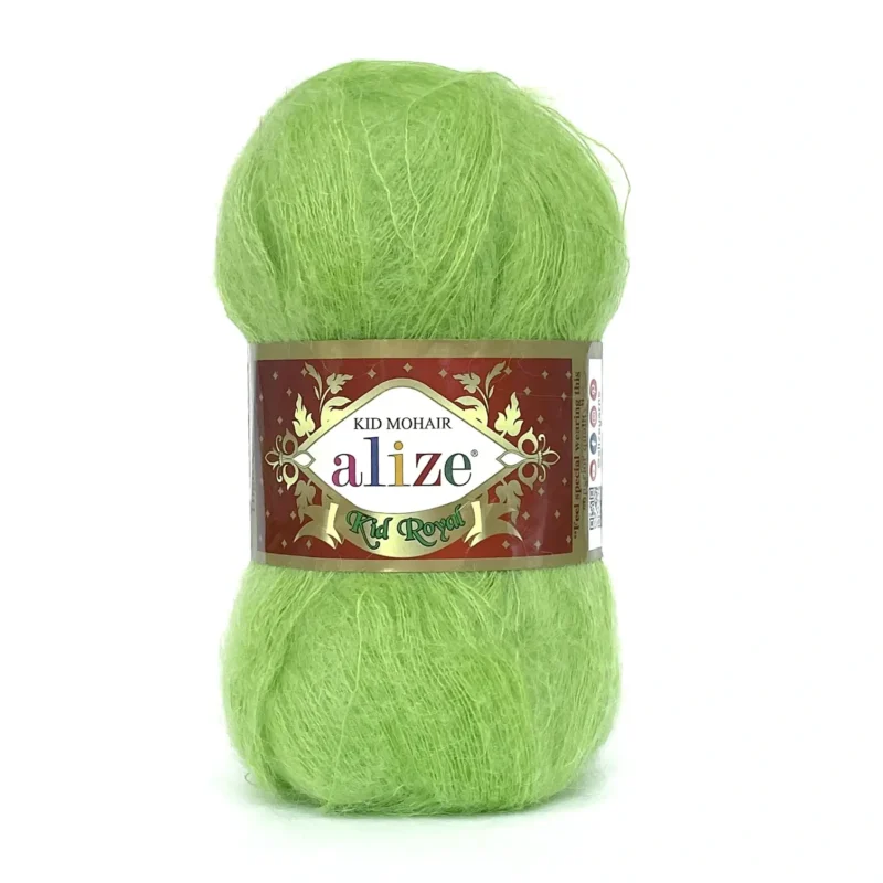 KID ROYAL 50 Alize Kid Mohair 117 зелений - Алізе кід мохер купить в магазині пряжі Київ, Хорива 1 А