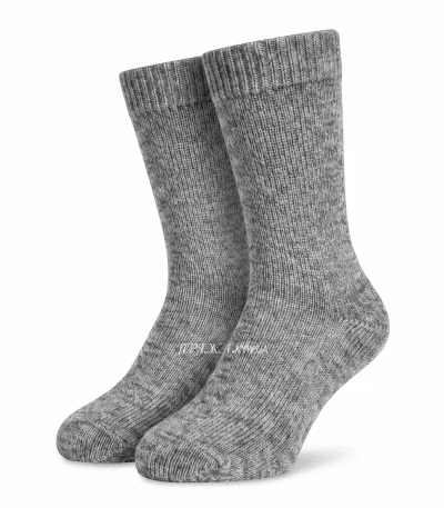 Шкарпеткова пряжа Алізе Superwash Comfort 21 сірий меланж не колюча