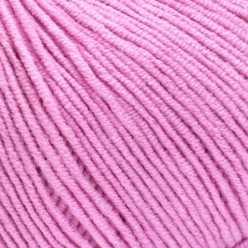 Пряжа Yarnart Jeans №20, артикул 20, пильно-рожевий колір, склад 55% cotton 45% acrylic – купити в Києві у магазині пряжі на Подолі, для в’язання амігурумі