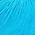 Yarnart Jeans №33, артикул 33, колір бірюза, склад 55% cotton 45% acrylic – купити в Києві у магазині пряжі на Подолі, для в’язання амігурум