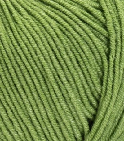 Пряжа напівбавовна Yarnart Jeans 69, світло зелений відтінок – магазин пряжі Київ, Хорива 1-А, підходить для в’язання дитячих речей та іграшок