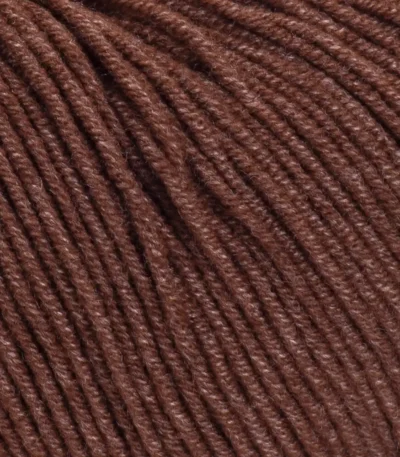 Yarnart Jeans №70, артикул 70, темно-коричневий колір, склад 55% cotton 45% acrylic – купити в Києві у магазині пряжі на Подолі, для в’язання амігурум