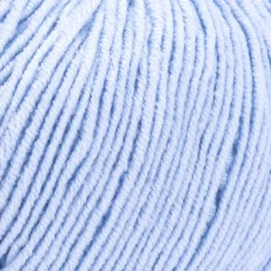 Пряжа напівбавовна Yarnart Jeans 75, блакитний відтінок – магазин пряжі Київ, Хорива 1-А, підходить для в’язання дитячих речей та іграшок
