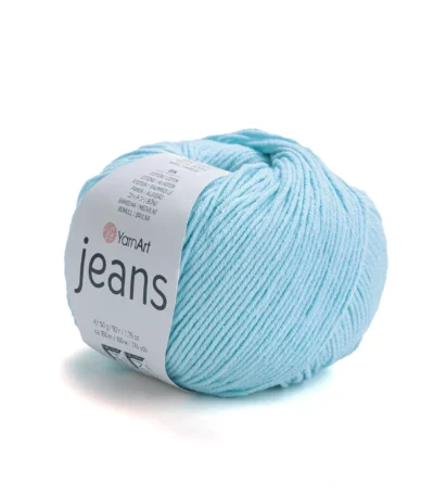 Ярнарт Джинс 76 бірюза, – магазин пряжі Київ, Хорива 1-А, пряжа для в’язання іграшок купити