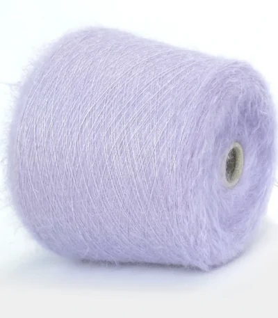 Пряжа Gruppo Filpucci 70% супер кідмохер 30% шовк колір 1046 бузковий. купити в магазині бобінної пряжі Київ, Хорива 1 А